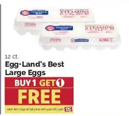 Harris Teeter Egg·Land's Best Large Eggs offer