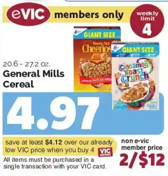 General Mills Cereal