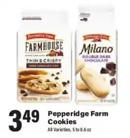 Big Y Pepperidge Farm Cookies offer
