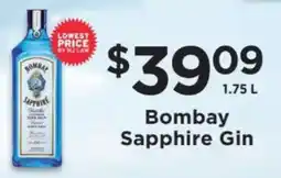 ShopRite Bombay Sapphire Gin offer