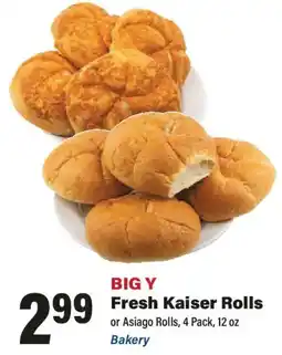 Big Y Big Y Fresh Kaiser Rolls offer