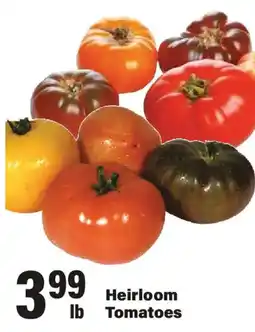 Big Y Heirloom Tomatoes offer