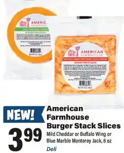 Big Y American Farmhouse Burger Stack Slices offer
