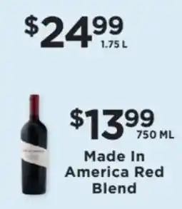 ShopRite Made In America Red Blend offer
