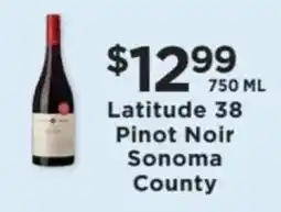 ShopRite Latitude 38 Pinot Noir offer