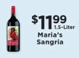 ShopRite Maria's Sangria offer