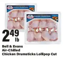 Big Y Bell & Evans Air-Chilled Chicken Drumsticks Lollipop Cut offer