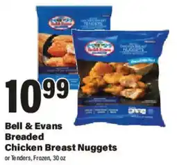 Big Y Bell & Evans Breaded Chicken Breast Nuggets or Tenders offer