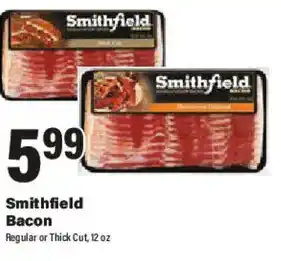 Big Y Smithfield Bacon offer