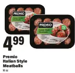 Big Y Premio Italian Style Meatballs offer