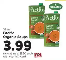 Harris Teeter Pacific Organic Soups offer