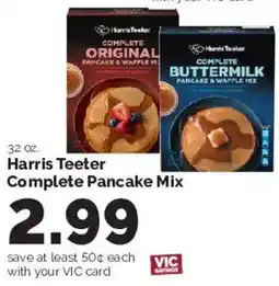 Harris Teeter Harris Teeter Complete Pancake Mix offer