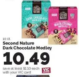 Harris Teeter Second Nature Dark Chocolate Medley offer