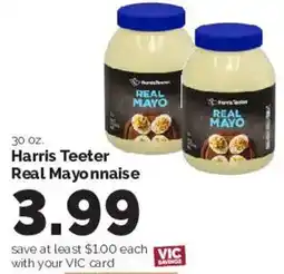 Harris Teeter Harris Teeter real mayonnaise offer