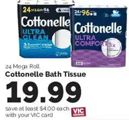 Harris Teeter Cottonelle bath tissue offer