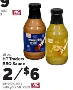 Harris Teeter HT Traders BBQ Sauce offer
