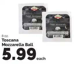 Harris Teeter Toscana Mozzarella Ball offer