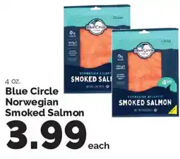 Harris Teeter Blue Circle Norwegian Smoked Salmon offer