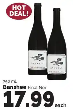 Harris Teeter Banshee Pinot Noir offer