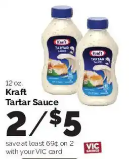 Harris Teeter Kraft Tartar Sauce offer
