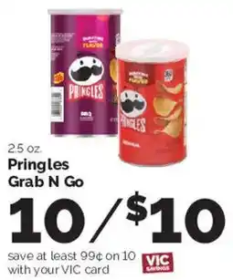 Harris Teeter Pringles Grab N Go offer