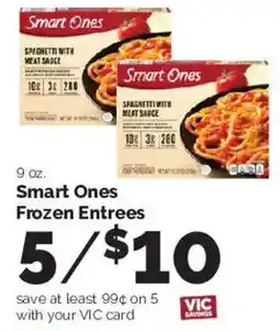 Harris Teeter Smart Ones Frozen Entrees offer