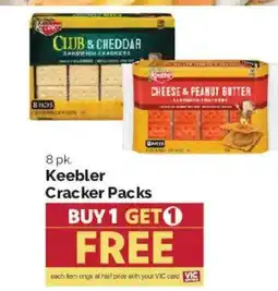 Harris Teeter Keebler Cracker Packs offer