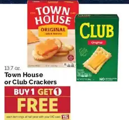 Harris Teeter Town House or Club Crackers offer
