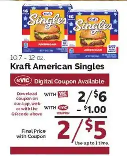 Harris Teeter Kraft American Singles offer