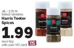 Harris Teeter Harris Teeter Spices offer