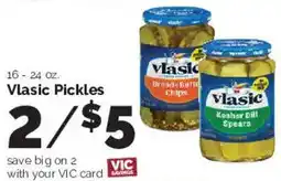 Harris Teeter Vlasic Pickles offer