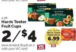 Harris Teeter Harris Teeter Fruit Cups offer