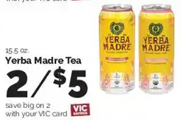 Harris Teeter Yerba Madre Tea offer