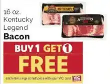 Harris Teeter Kentucky Legend Bacon offer