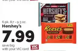 Harris Teeter Hershey's offer