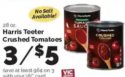 Harris Teeter Harris Teeter crushed tomatoes offer