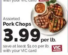 Harris Teeter Assorted Pork Chops offer