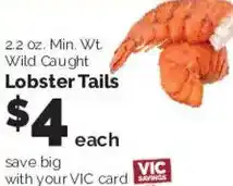 Harris Teeter Lobster Tails offer