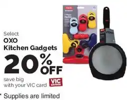Harris Teeter Oxo kitchen gadgets offer