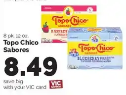 Harris Teeter Topo Chico Sabores offer