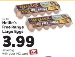 Harris Teeter Nellie's Free Range Large Eggs offer