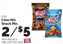 Harris Teeter Chex mix snack mix offer