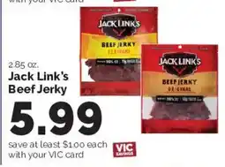 Harris Teeter Jack Link's Beef Jerky offer