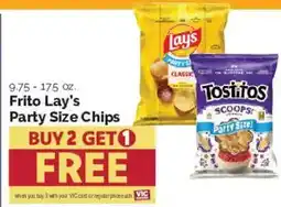 Harris Teeter Frito Lay's Party Size Chips offer