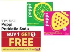 Harris Teeter Poppi Prebiotic Soda offer