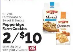 Harris Teeter Pepperidge Farm Cookies offer