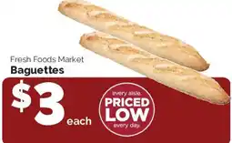 Harris Teeter Fresh Foods Market Baguettes offer