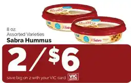 Harris Teeter Sabra Hummus offer