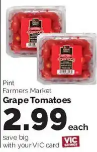 Harris Teeter Pint Farmers Market Grape Tomatoes offer