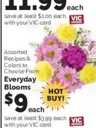 Harris Teeter Everyday Blooms offer
